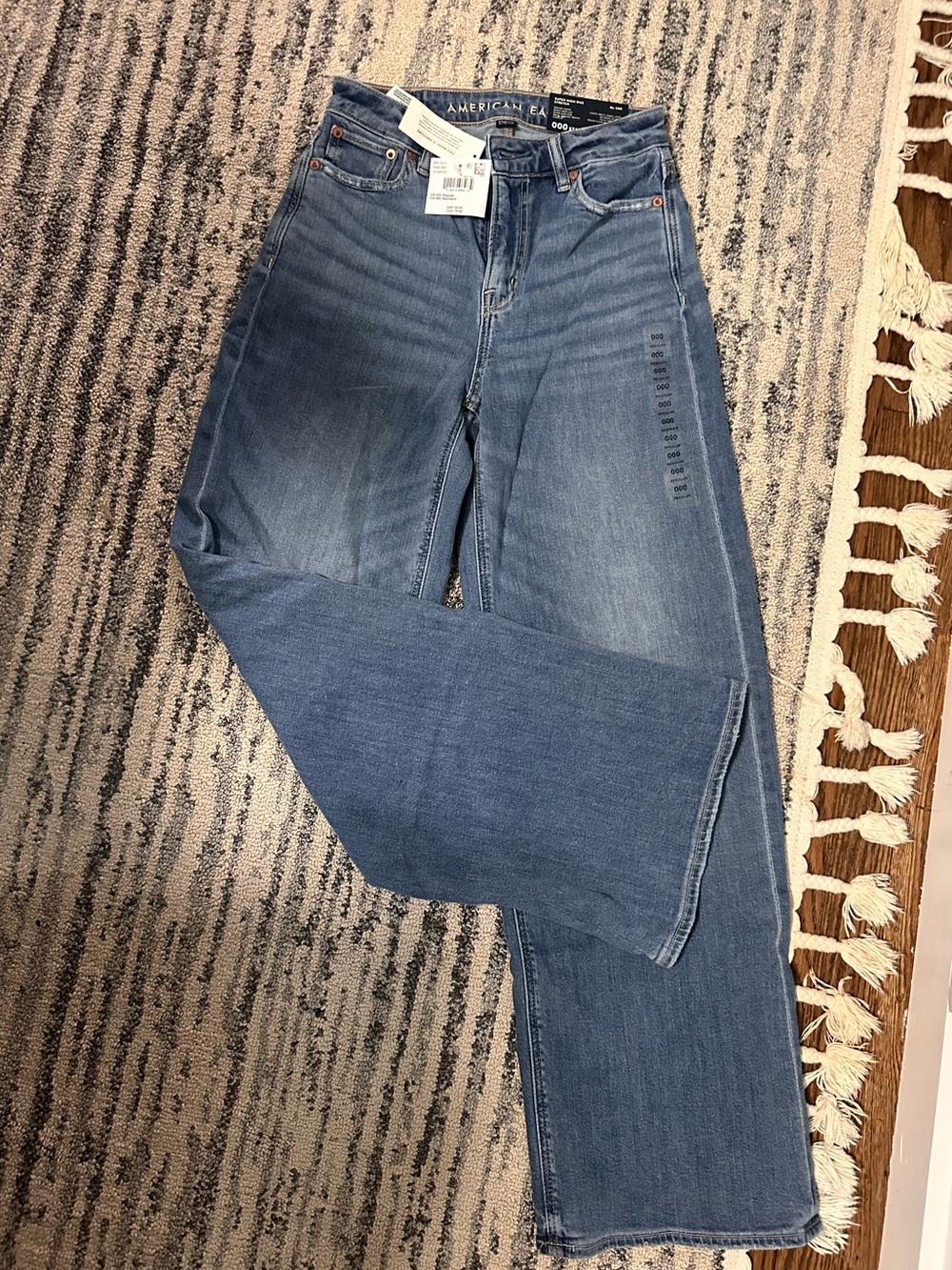 AE Dreamy Drape Baggy Wide Leg NWT sz 000/ 23